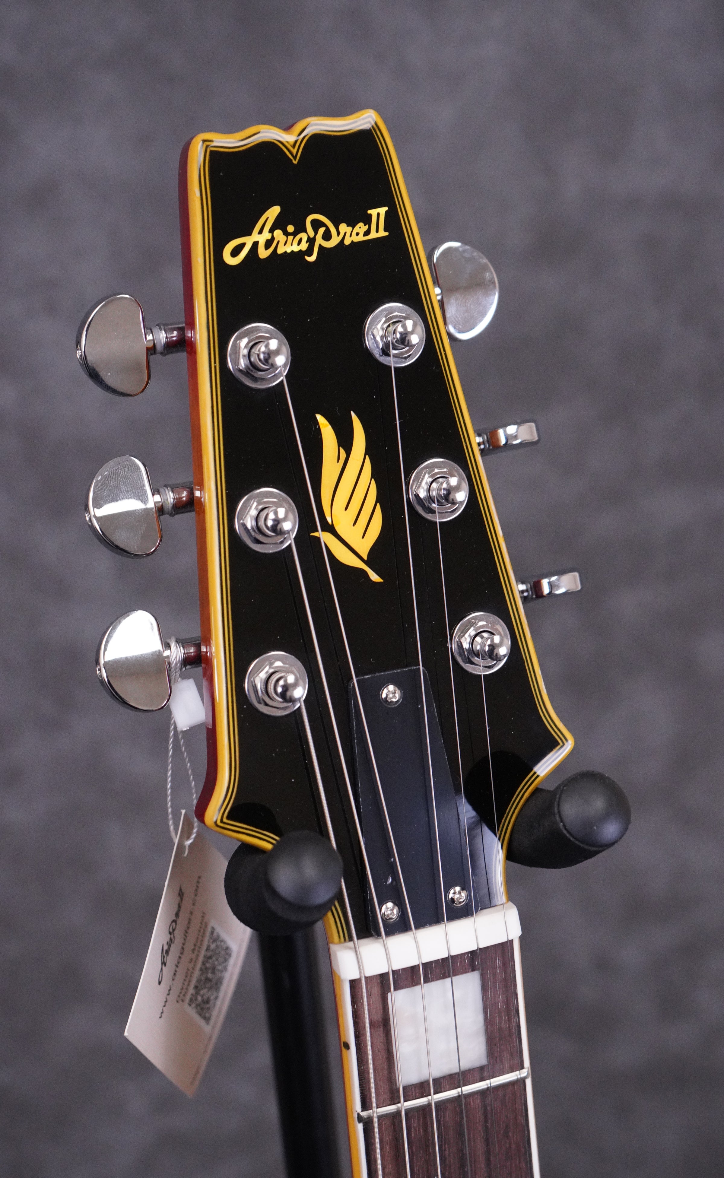 Aria Pro II PE-Custom 3PU CHSB Cherry Sunburst Finish - W/Setup